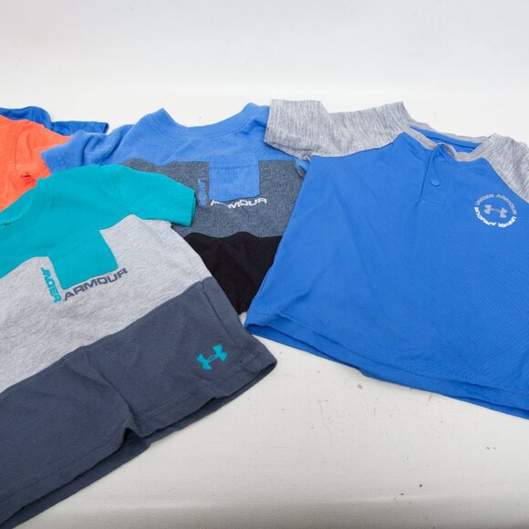 Under Armour Baby Boy short sleeve Shirts Lot – 18 Months – Set of 5 tshirts - Picture 3 of 5